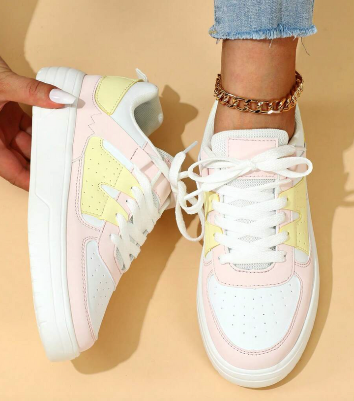 Colorful sneakers for women with comfort and style