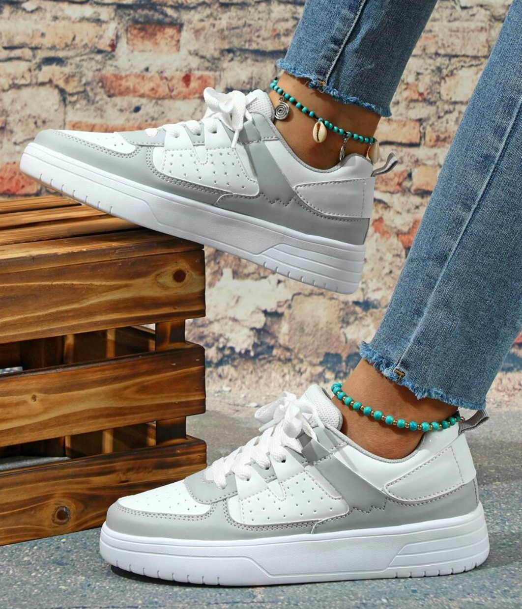 Colorful sneakers for women with comfort and style
