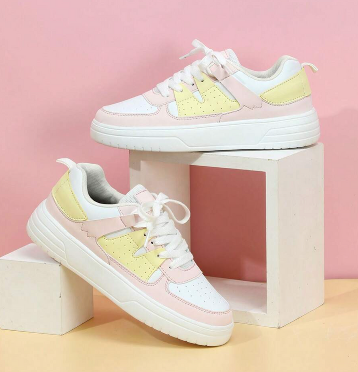 Colorful sneakers for women with comfort and style