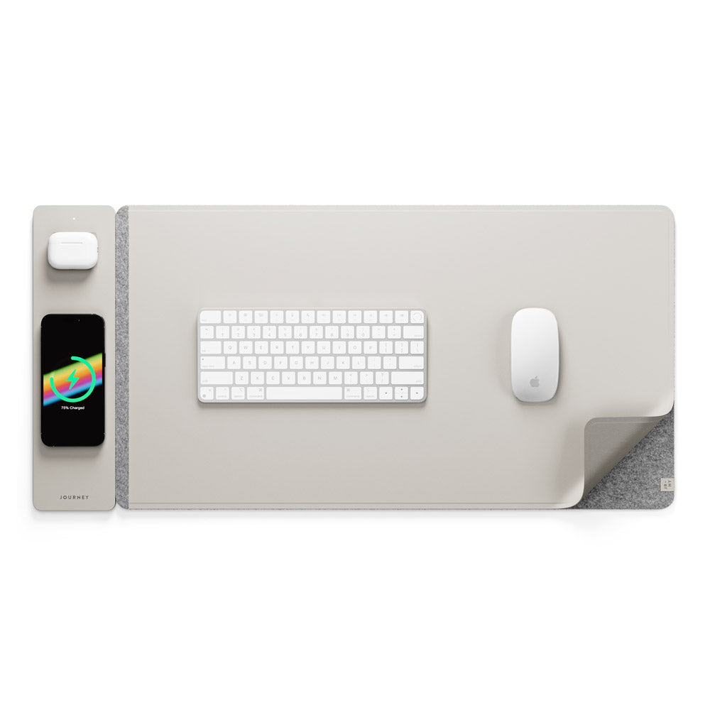 Trådløs Ladematte for Skrivebord – ChargePad Flex
