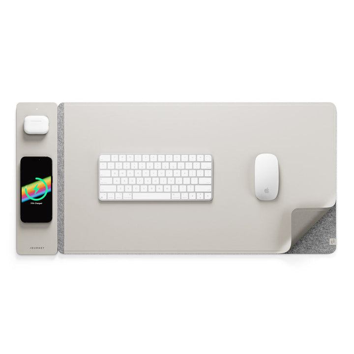 Trådløs Ladematte for Skrivebord – ChargePad Flex