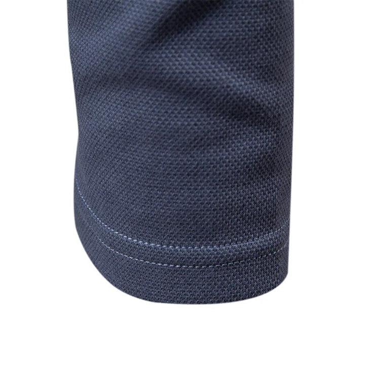 Stylish men's polo shirts with long sleeves