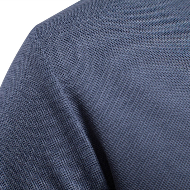 Stylish men's polo shirts with long sleeves