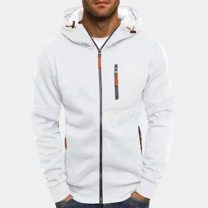 Robust and comfortable men's jacket with an urban touch