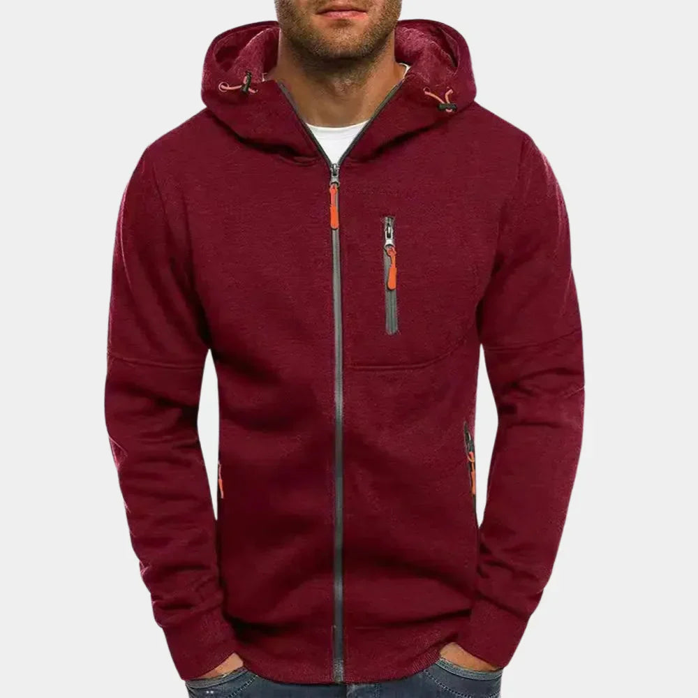Robust and comfortable men's jacket with an urban touch