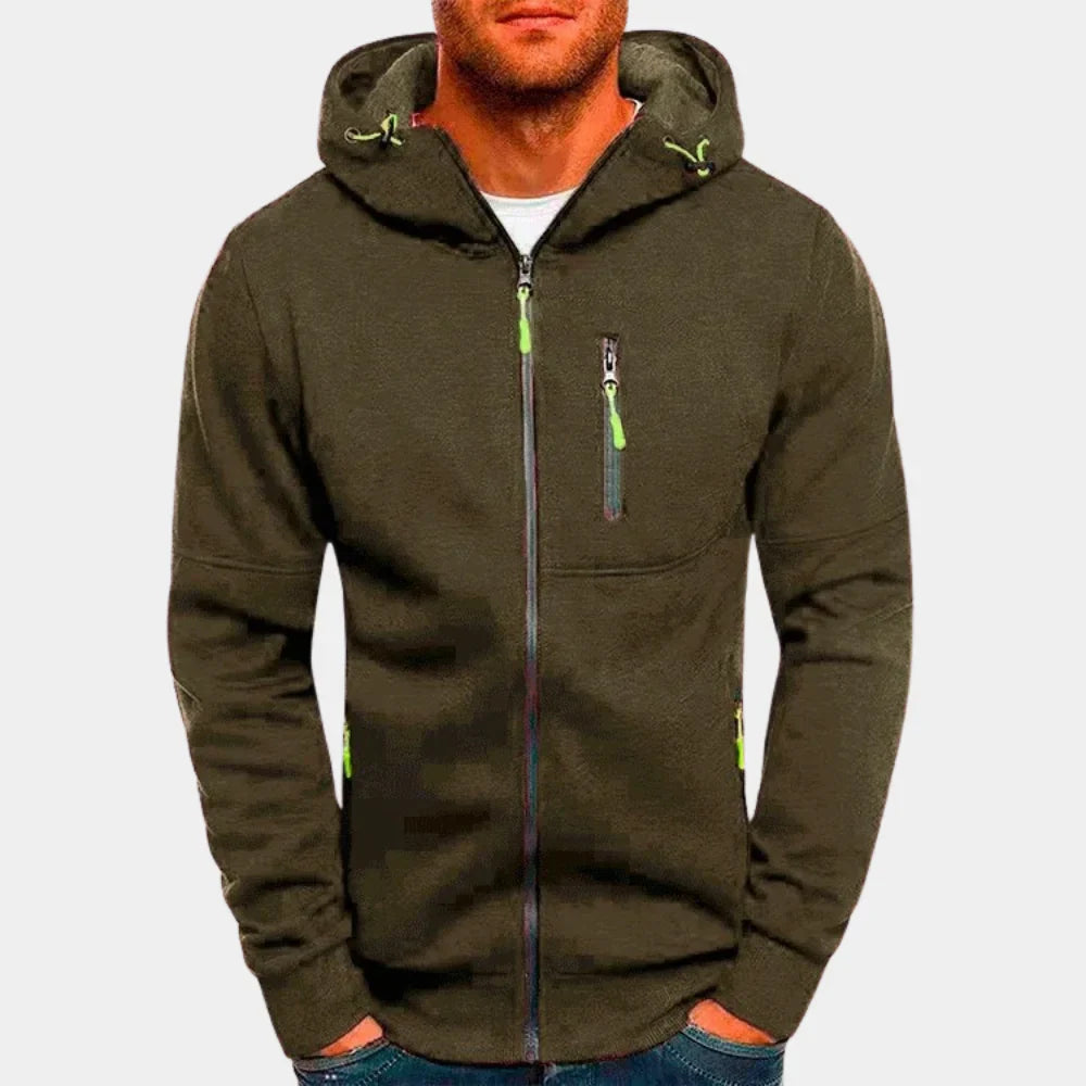 Robust and comfortable men's jacket with an urban touch