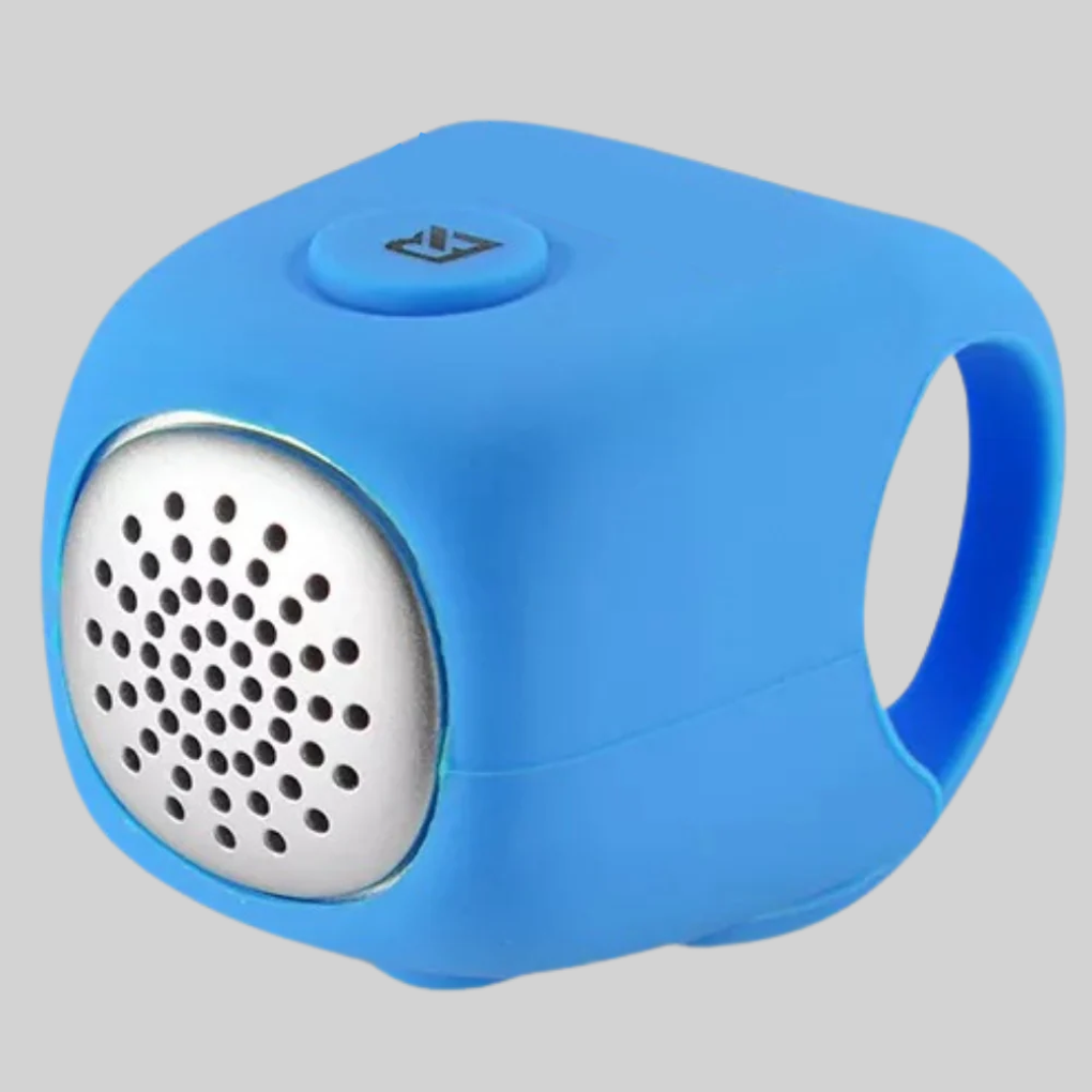 Sykkelhorn Kompakt silikonhorn med klar lyd