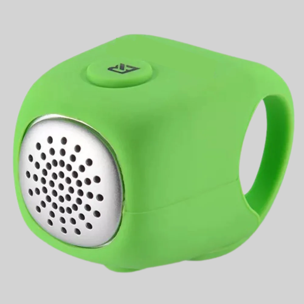 Sykkelhorn Kompakt silikonhorn med klar lyd