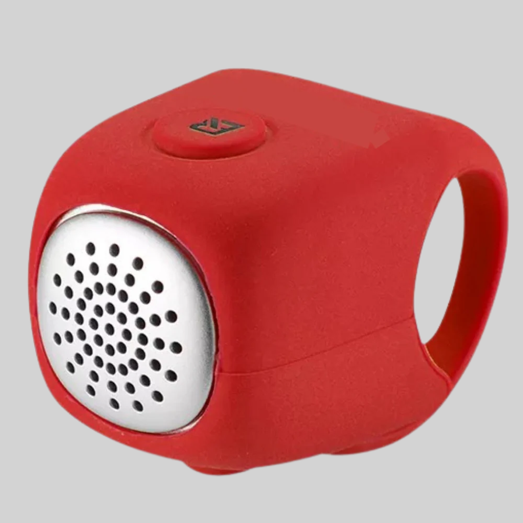 Sykkelhorn Kompakt silikonhorn med klar lyd