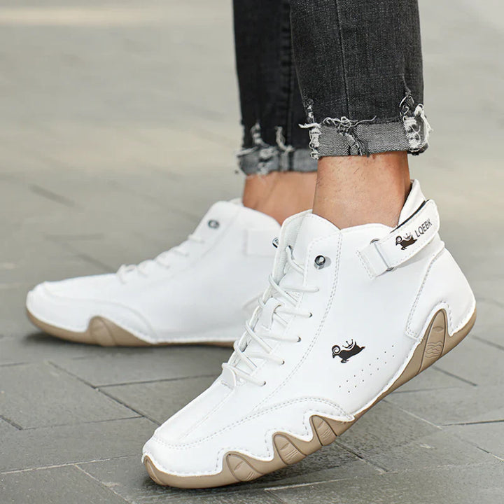 Comfortable orthopedic leather shoes
