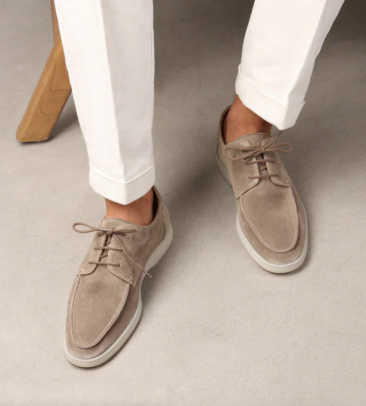 Stylish suede loafers for men