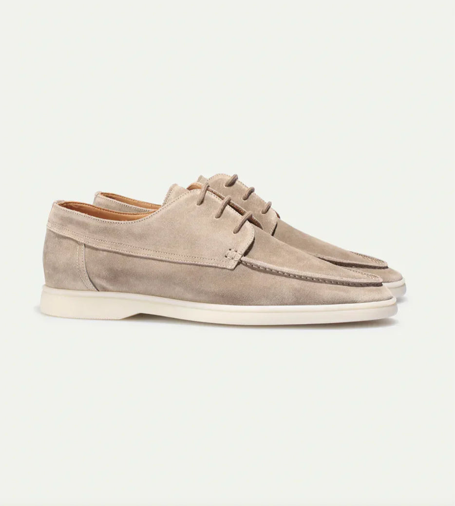Stylish suede loafers for men