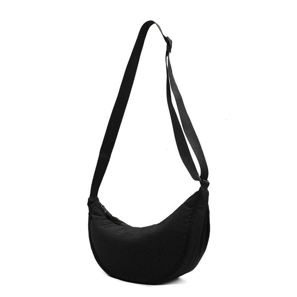 Geräumige Schultertasche aus Nylon für Frauen