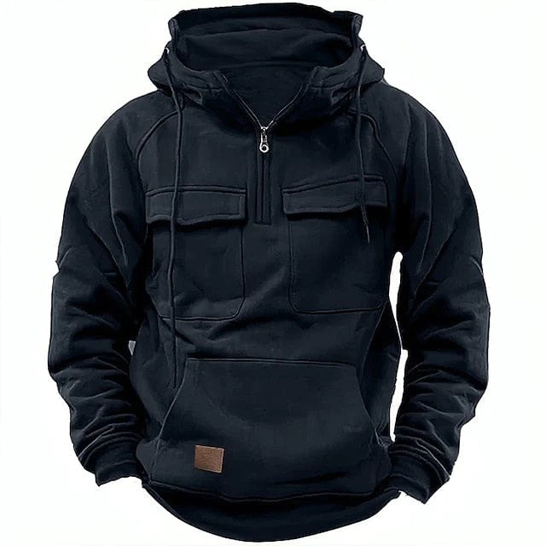 Retro motorcycle hoodie for men – Rugged style meets everyday comfort