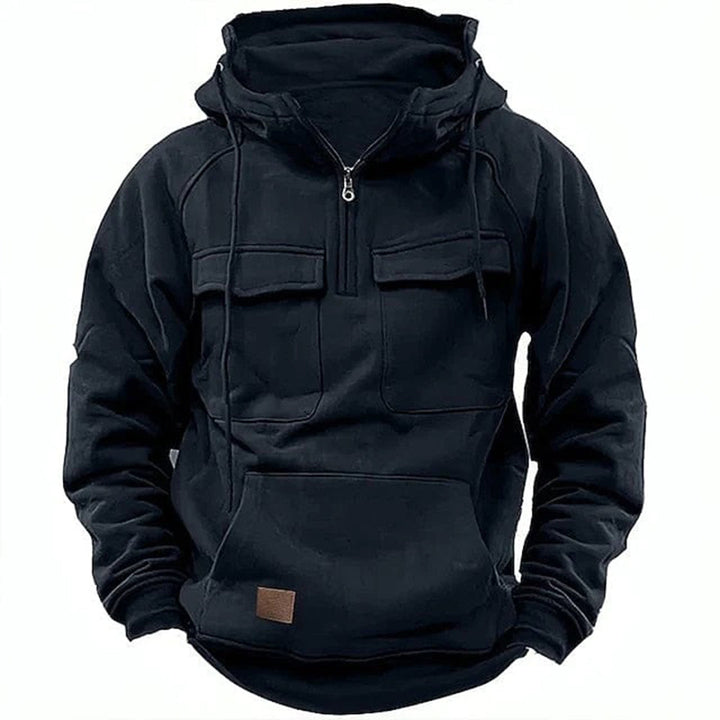Retro motorcycle hoodie for men – Rugged style meets everyday comfort