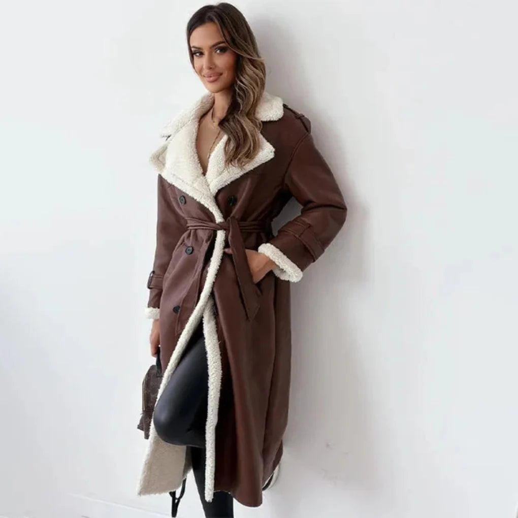 Jacket with buttons for women
