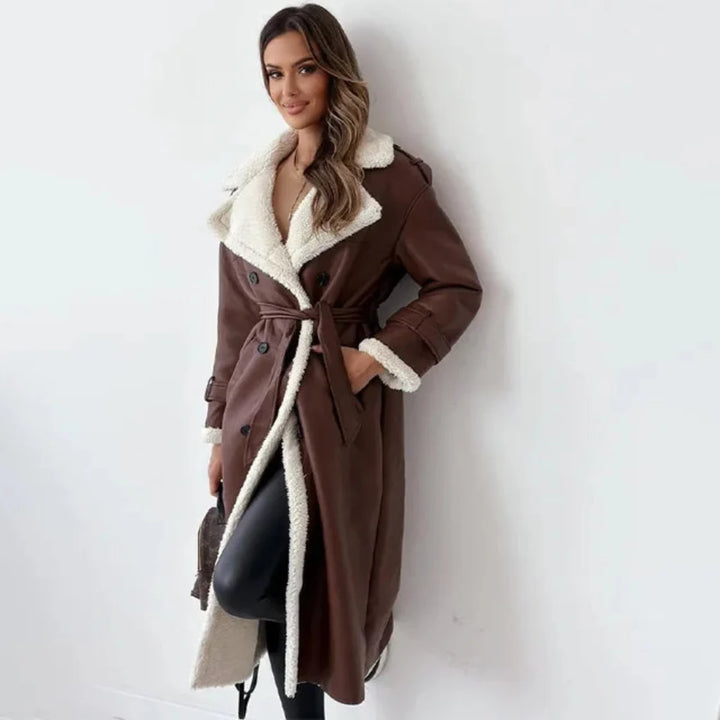 Jacket with buttons for women