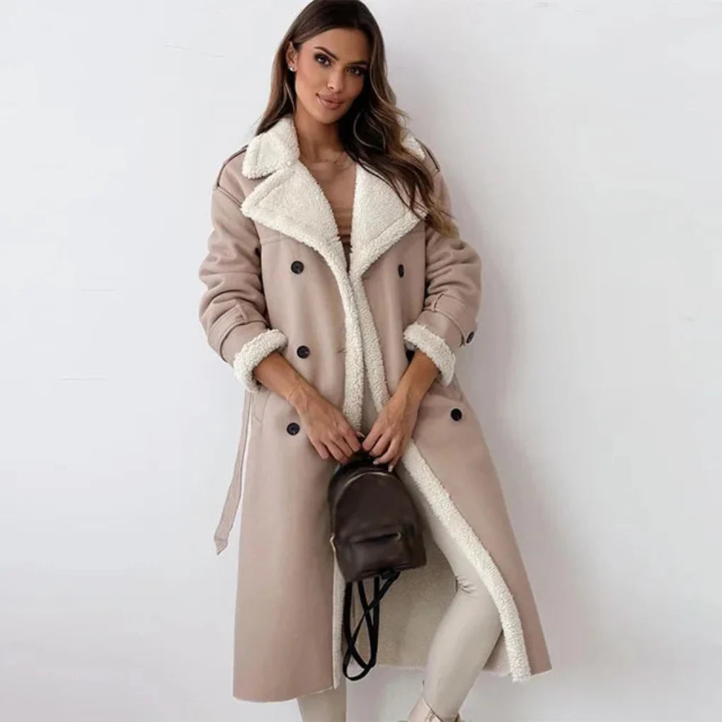 Jacket with buttons for women