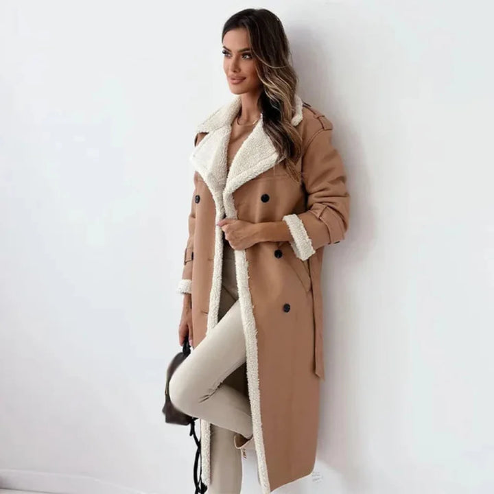 Jacket with buttons for women