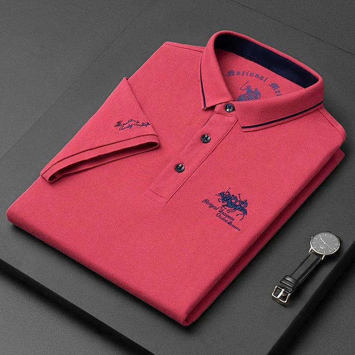 Classic Men's Polo Shirt with Modern Fit