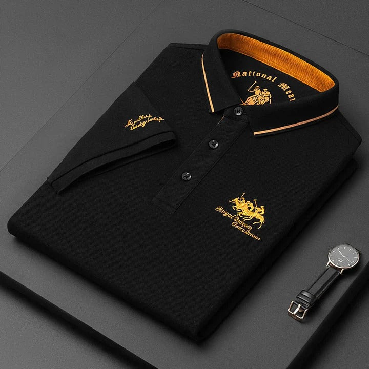 Classic Men's Polo Shirt with Modern Fit