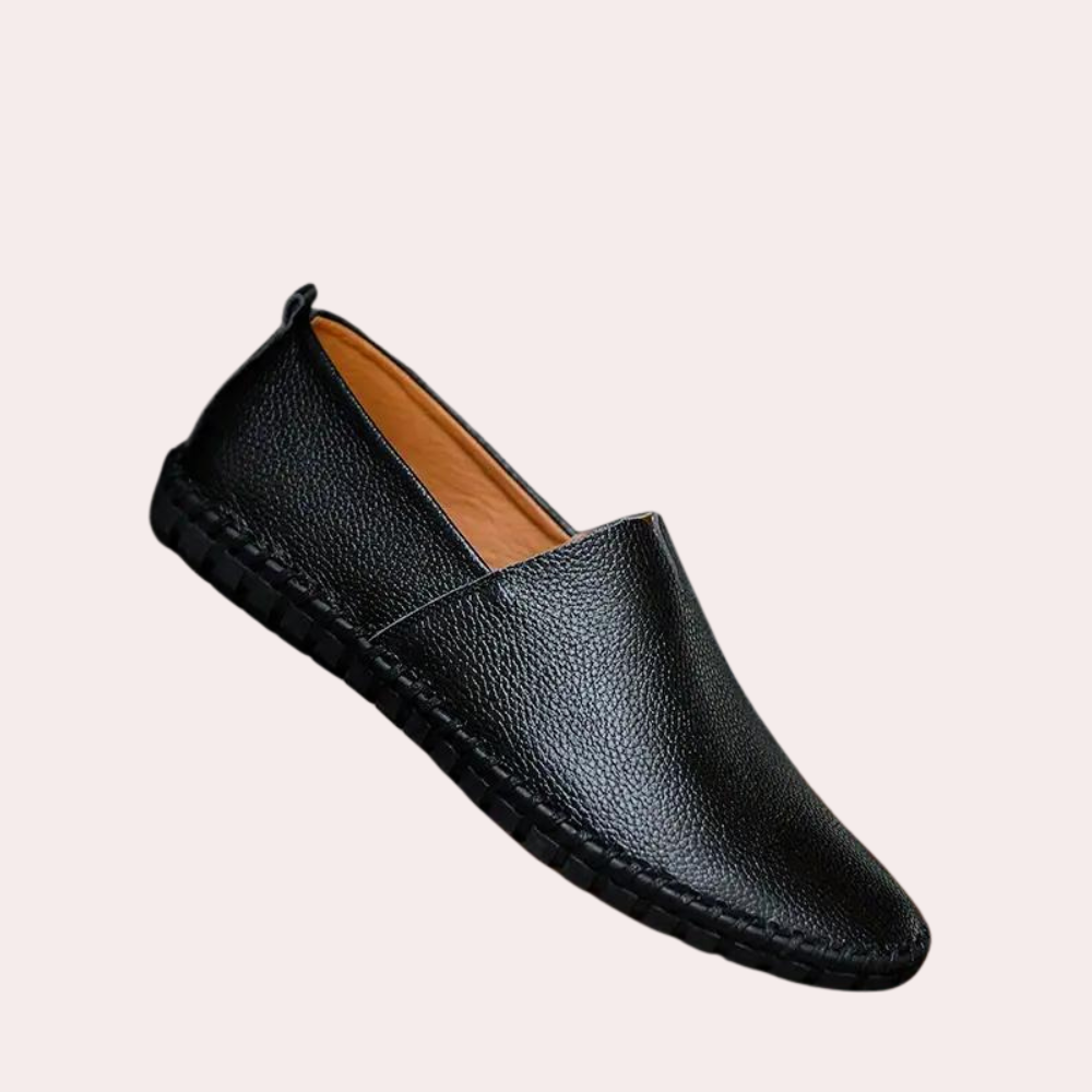 Komfortable loafers i skinn til herre - Milan
