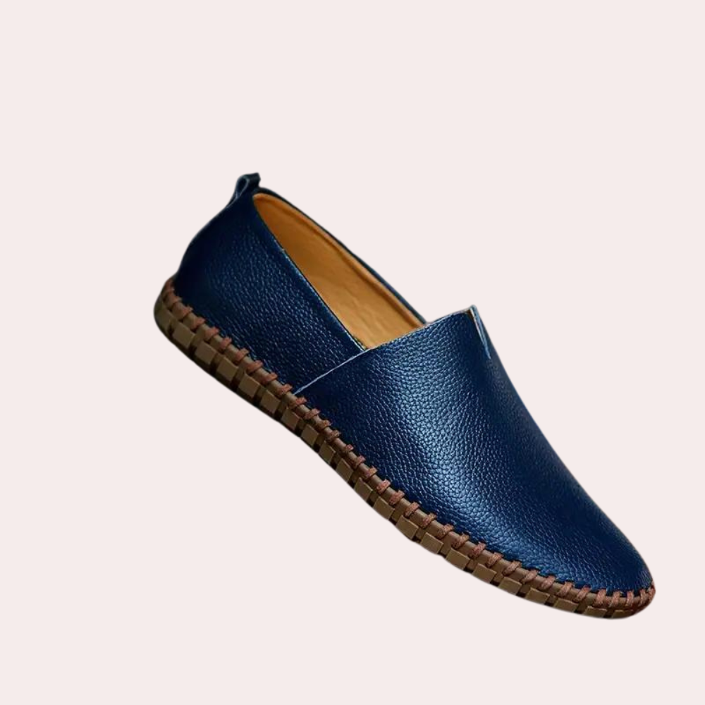 Komfortable loafers i skinn til herre - Milan