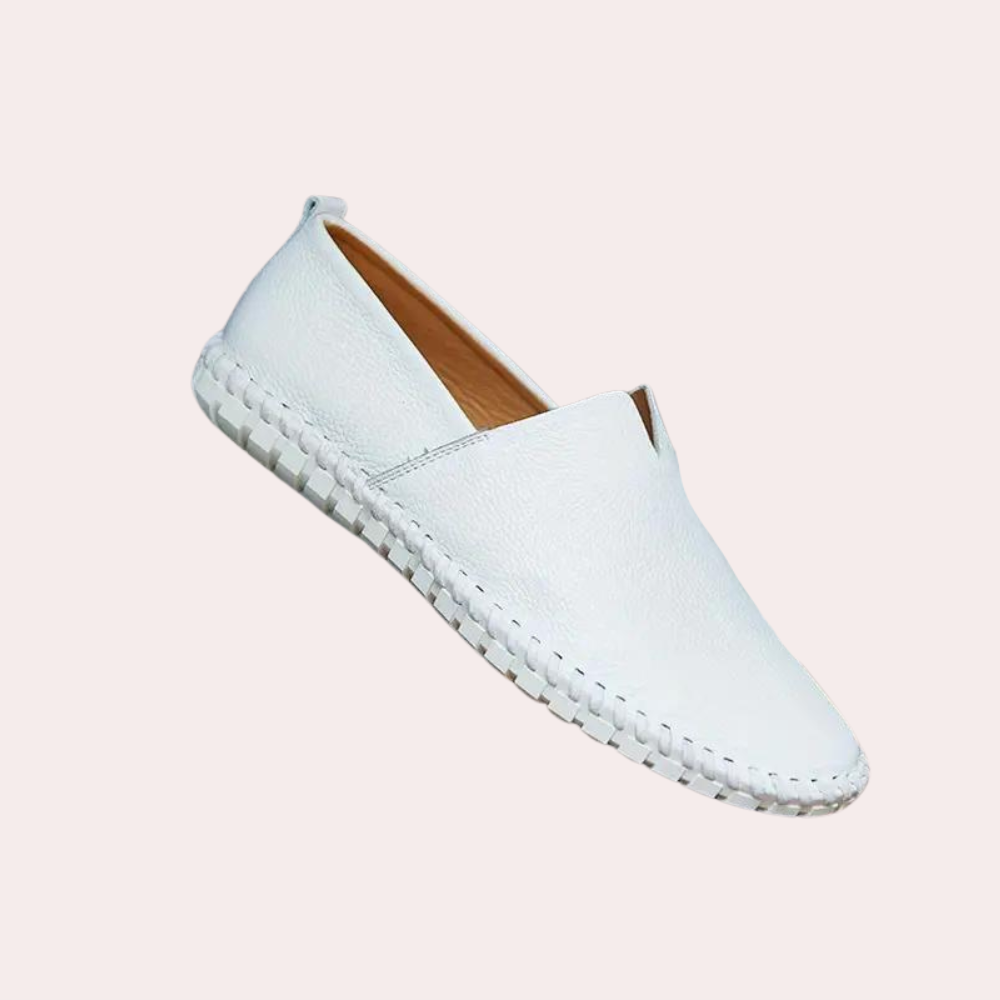 Komfortable loafers i skinn til herre - Milan