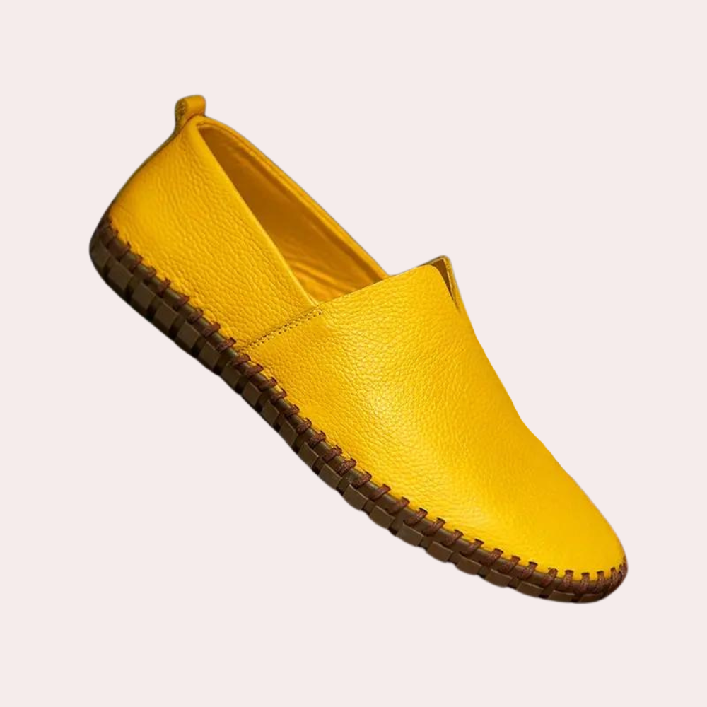 Komfortable loafers i skinn til herre - Milan