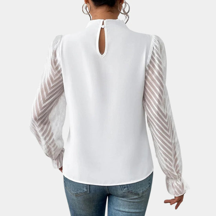 Elegant long-sleeved top for women