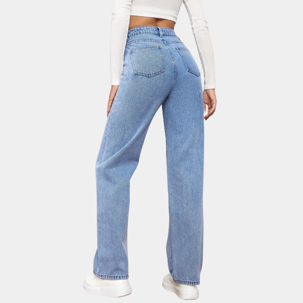 Casual baggy jeans for women
