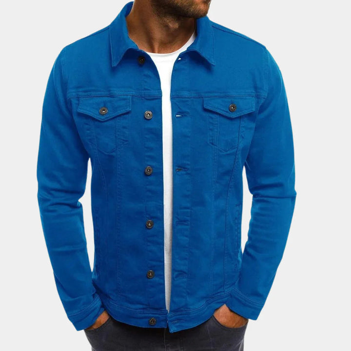 Casual denim jacket for men
Timeless style meets everyday comfort