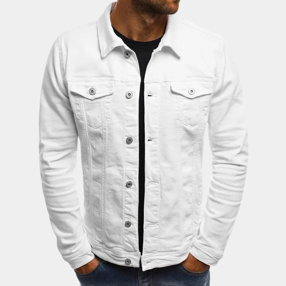 Casual denim jacket for men
Timeless style meets everyday comfort