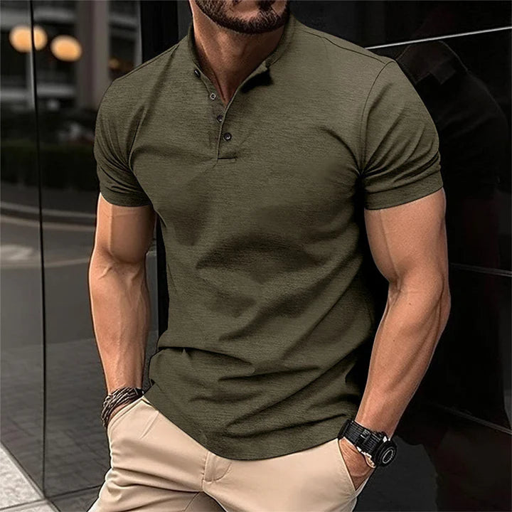 Stylish men's polo shirt with modern fit