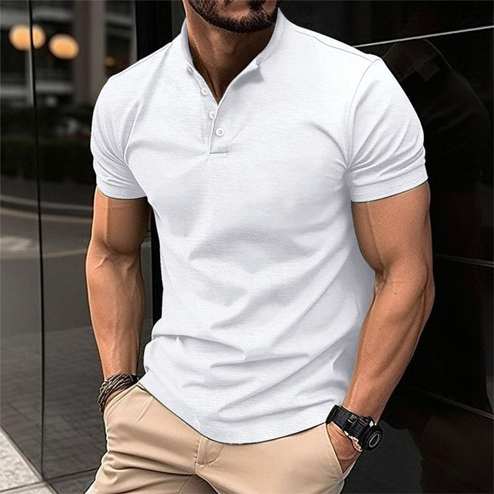 Menns To-Delt Sommer Sett (Shorts + Polo Skjorte)