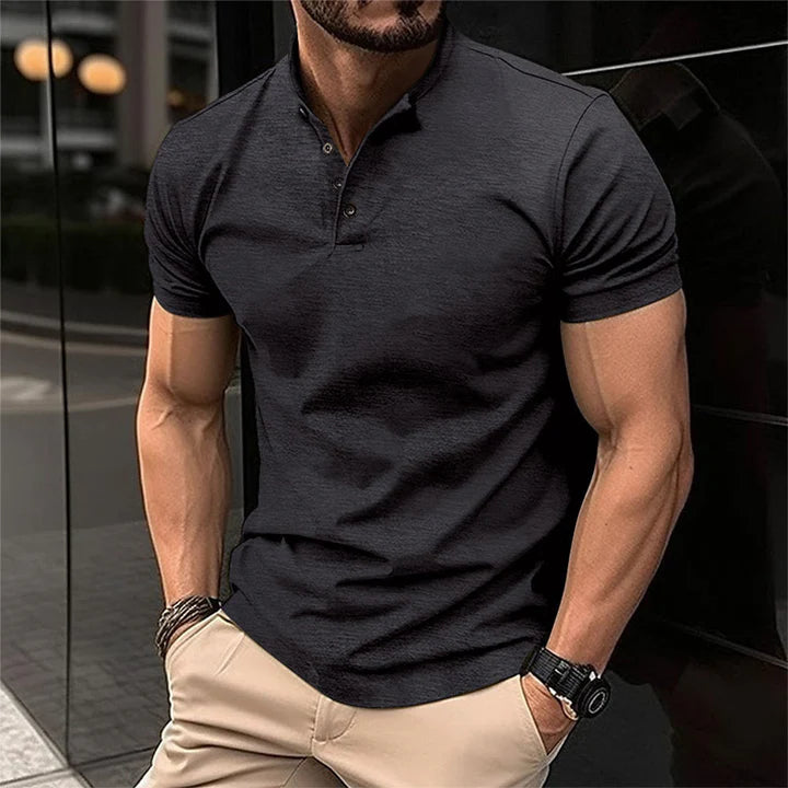 Stylish men's polo shirt with modern fit