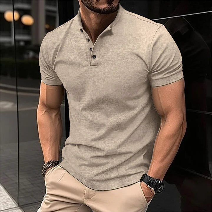 Stylish men's polo shirt with modern fit