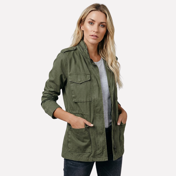 Elegant og Praktisk Vårjakke for Kvinner