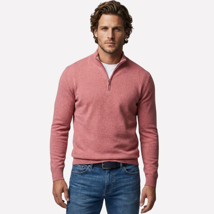 Herregenser med glidelås