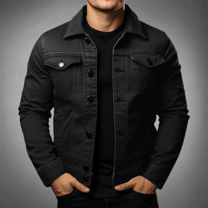 Klassisk Denim Jakke for menn