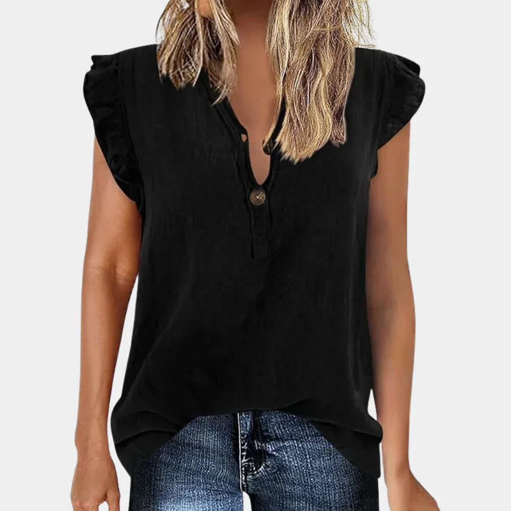 Løs Sommer Bluse