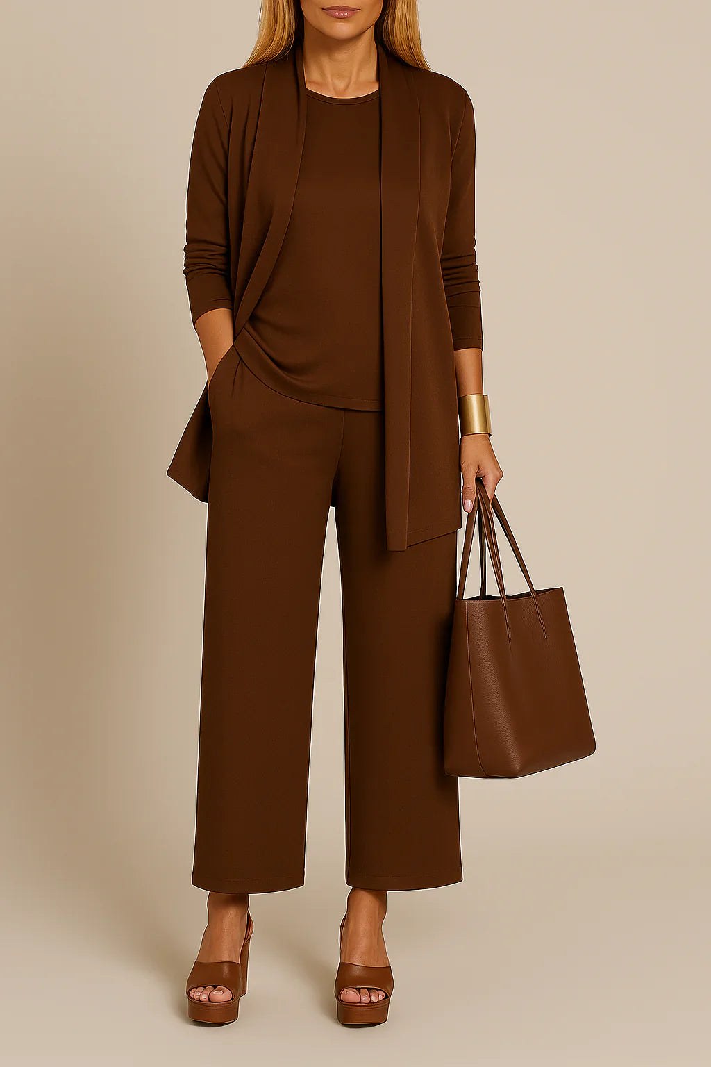 Stylish and refined 3-piece suit