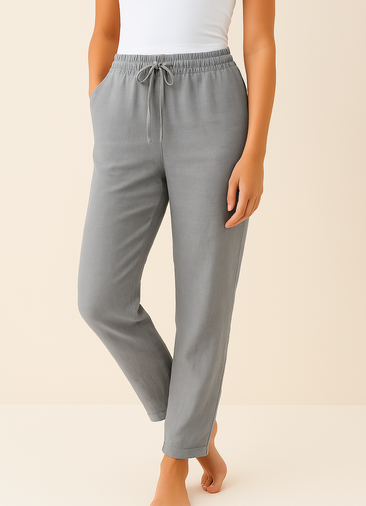 Linen blend pants Effortless elegance for any occasion