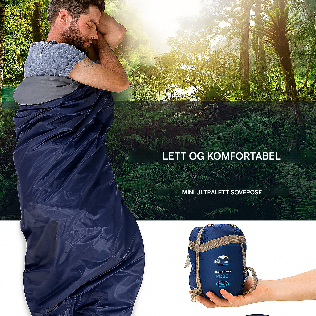 Kompakt schlafsack