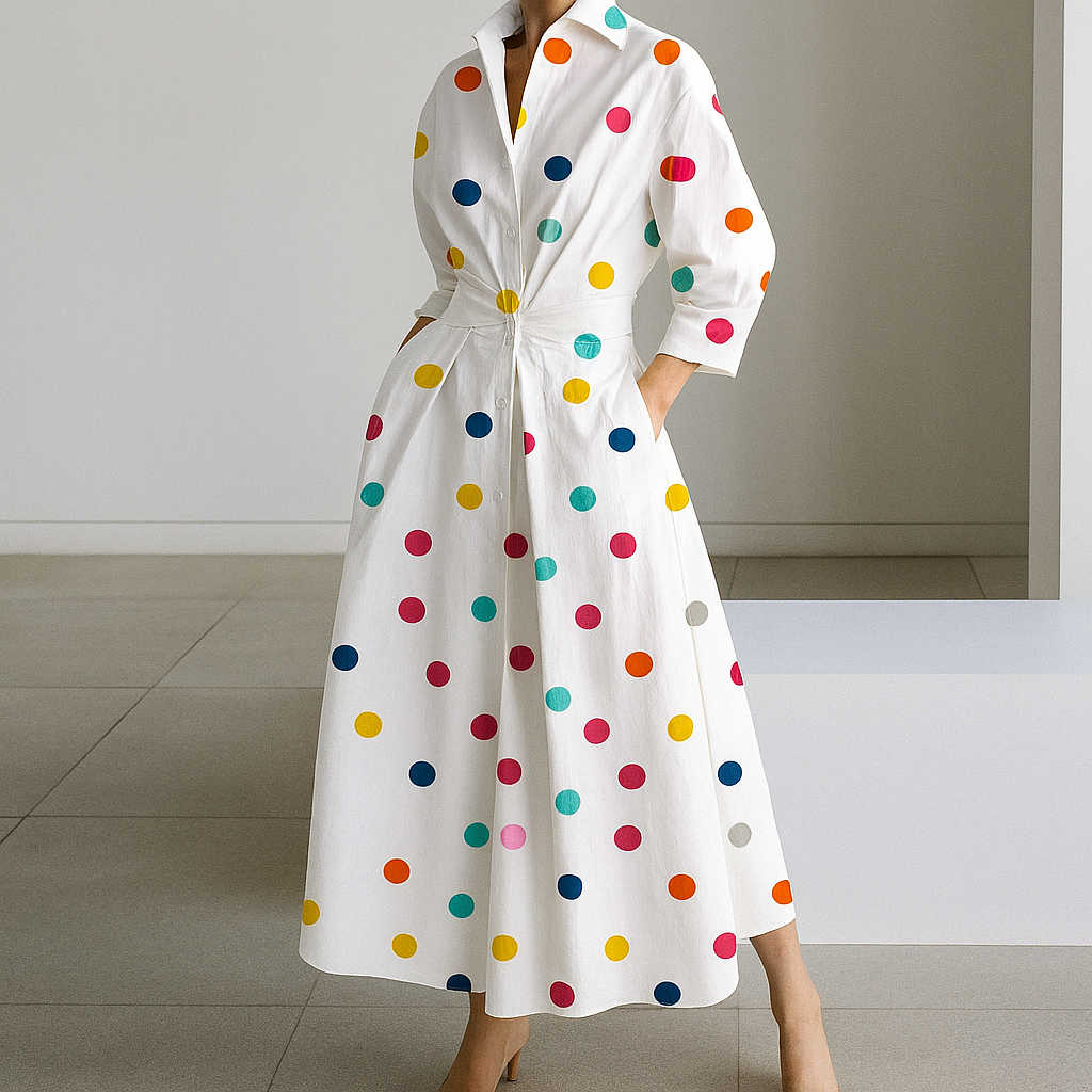 Elegant flowing maxi dress for women
