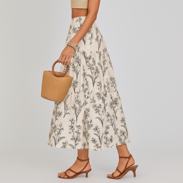 Midi skirt for women