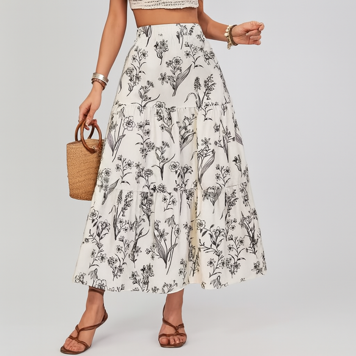 Midi skirt for women