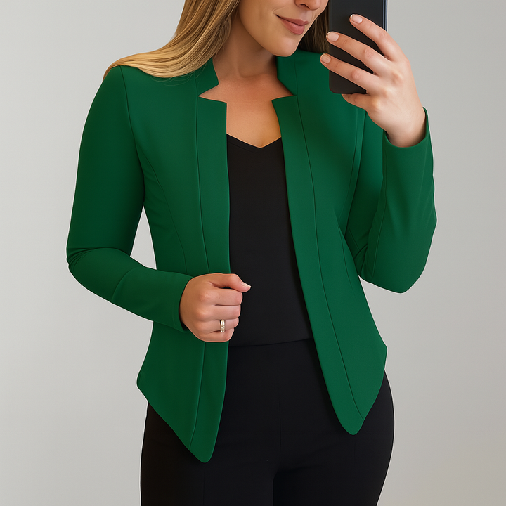 Women's blazer with slim fit and lightness