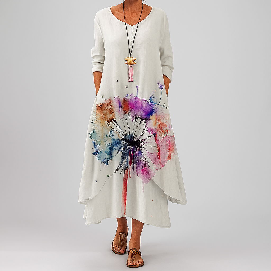 Elegantes nachhaltiges Kleid