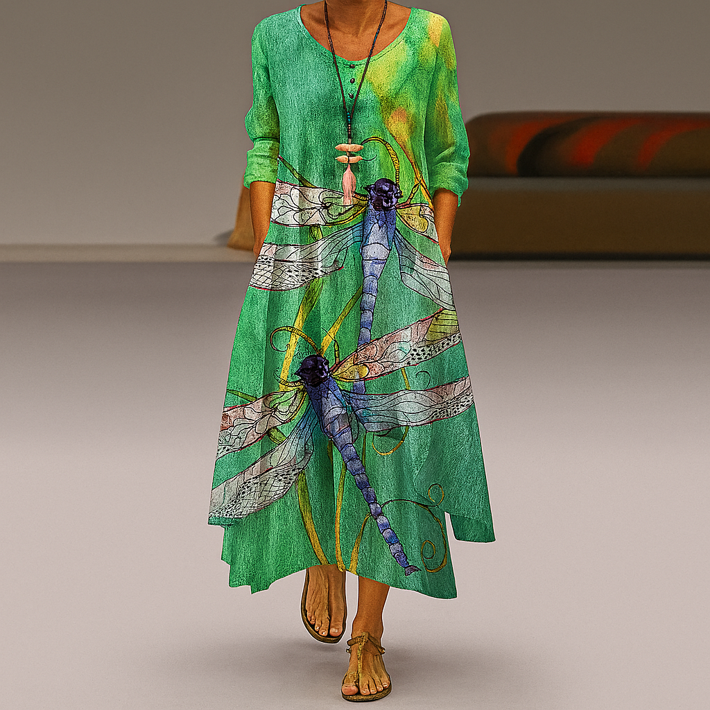 Elegantes nachhaltiges Kleid